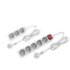 European-style power strip, German standard, European standard plug to Chinese standard socket, Chinese to Korean, German socket 16A Item Picture